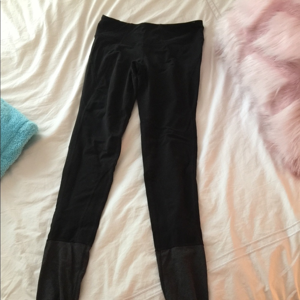 Size small Athleta full length black leggings